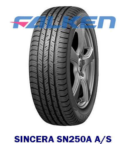  Falken Sincera SN250 AS - Neumático radial para coche 205/55R16  91H : Automotriz